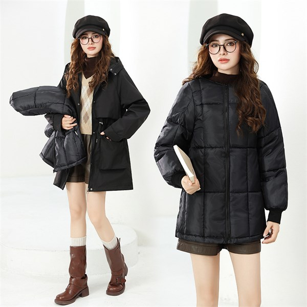 Cute Woman  Куртка с капюшоном 3в1 (стеганая куртка, ветровка)  M-A128 81562 - фото 461033