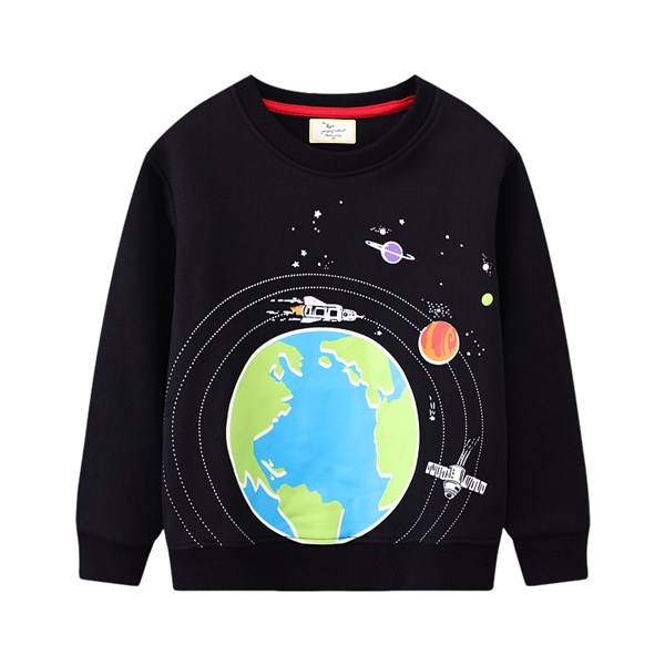 JUMPING METERS Свитшот рисунок светится в темноте 816922349946-3277 97686