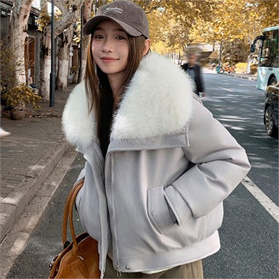 Cute Woman  Куртка с меховым воротником   JDXF-8816 80387