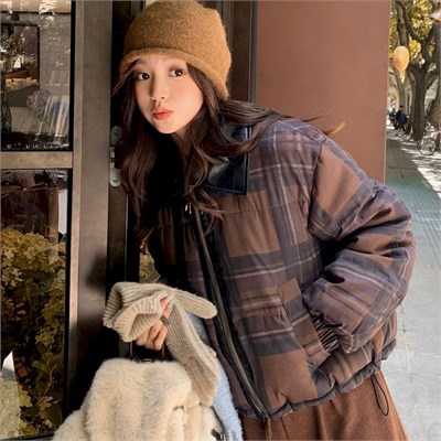 Cute Woman Куртка женская в клетку  YH-757 80440