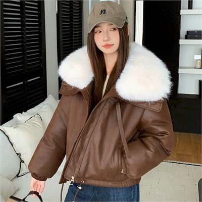 Cute Woman  Куртка с меховым воротником  JDXF-8836 80551