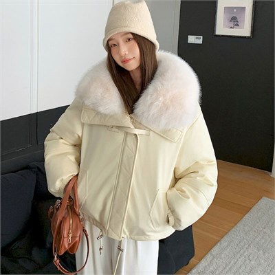 Cute Woman  Куртка с меховым воротником  JDXF-8836 80554