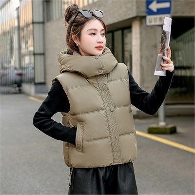 Cute Woman Жилет с капюшоном  817 80649