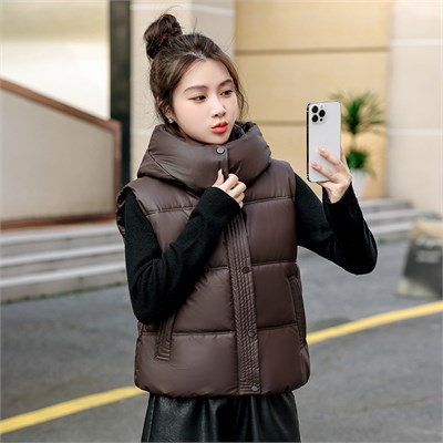 Cute Woman Жилет с капюшоном  817 80651