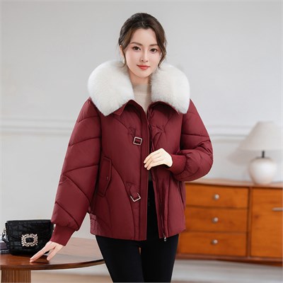 Cute Woman  Куртка с меховым воротником  BYBS-919 81108