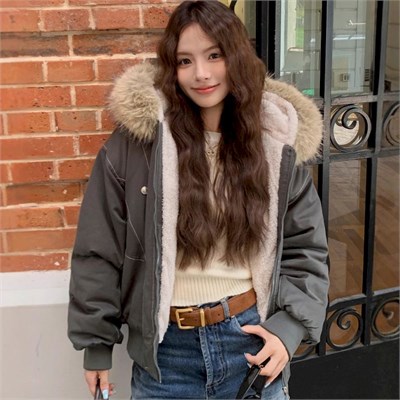 Cute Woman Куртка с капюшоном  BYBS-916 81114