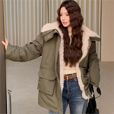 Cute Woman Куртка с большим отворотом  BYBS-913 81308
