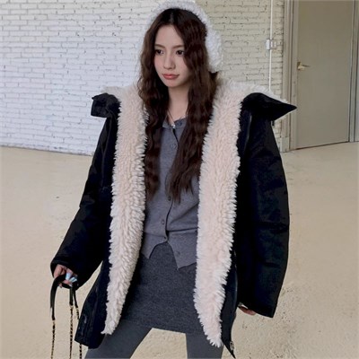 Cute Woman Куртка с большим отворотом  BYBS-913 81310