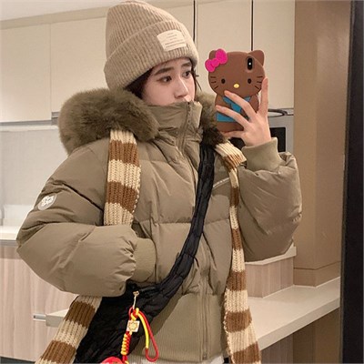 Cute Woman Куртка ретро с капюшоном  H-2508-1 81434