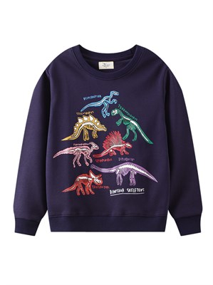 JUMPING METERS Свитшот рисунок светится в темноте 678687095195-3127 98149