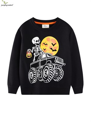 JUMPING METERS Свитшот рисунок светится в темноте 952325457543-3331 98352