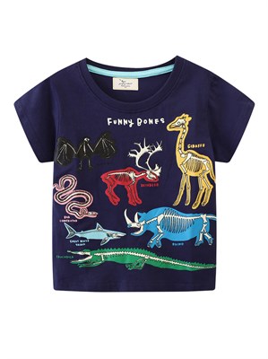 JUMPING METERS Футболка рисунок светится в темноте 596417458090-67195 98454