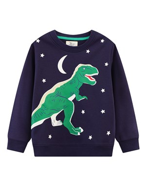 JUMPING METERS Свитшот рисунок светится в темноте 43193248925-3208 98657