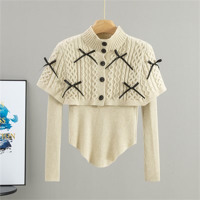 Butterfly Свитер 2в1 женский   26030701574 102737