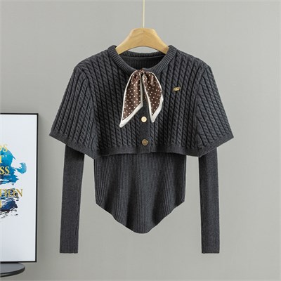 Butterfly Свитер 2в1 женский  26030701576 102764