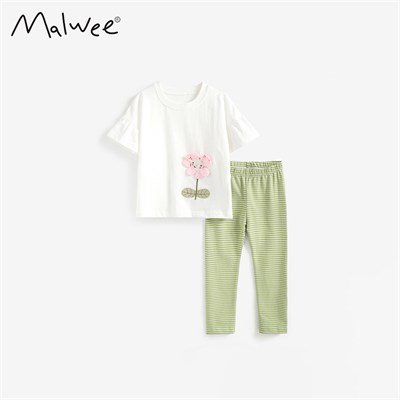 {{photo.Alt || photo.Description || 'MALWEE  Костюм-двойка для девочек 111043'}}