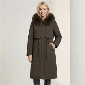 {{photo.Alt || photo.Description || 'Cute Woman Пальто двустороннее  Parker suit  001-389'}}