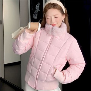 {{photo.Alt || photo.Description || 'Cute Woman Куртка с меховым воротником-стойкой  001-B21'}}