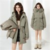 Cute Woman  Куртка с капюшоном 3в1 (стеганая куртка, ветровка)  M-A128 81563 - фото 461038