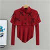 Butterfly Свитер 2в1 женский   26030701574 102740