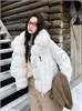 Cute Woman Куртка с меховым воротником  010-852 144577