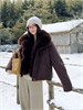 Cute Woman Куртка с меховым воротником  010-852 144578
