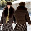 Cute Woman Куртка с меховым воротником  010-858 144585