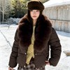 Cute Woman Куртка с меховым воротником  010-858 144585