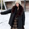 Cute Woman Куртка с меховым воротником  010-901 144591