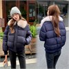Cute Woman Пуховик с меховым воротником  001-B12 144872
