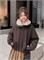 Cute Woman Куртка с меховым воротником  025-A30 145266