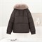 Cute Woman  Куртка стеганая с меховым воротником  001-B63 145291