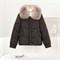 Cute Woman  Куртка стеганая с меховым воротником  001-B63 145291