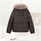 Cute Woman  Куртка стеганая с меховым воротником  001-B63 145297