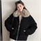 Cute Woman Куртка с меховым воротником  017-668 145875