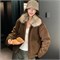 Cute Woman Куртка с меховым воротником  017-668 145876