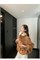 Cute Woman Куртка ретро с меховым воротником  017-665 145881