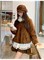 Cute Woman Куртка с меховым воротником  027-837 145941