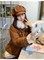 Cute Woman Куртка с меховым воротником  027-837 145941