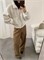 Cute Woman Куртка с отворотом из овечьей шерсти  028-2617 146113