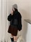 Cute Woman Куртка с отворотом из овечьей шерсти  028-2617 146114