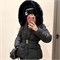 Cute Woman  Куртка ретро с капюшоном  009-A28 146143