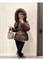 Cute Woman  Куртка ретро с капюшоном  009-A28 146144