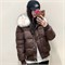 Cute Woman Куртка с меховым воротником  009-A27 146150