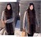 Cute Woman Пальто с меховым воротником  026-C1 146225