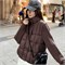 Cute Woman Куртка с трикотажными рукавами  015-2610 146255