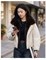 Cute Woman Куртка из искусственной кожи с меховым воротником  026-A28 146264