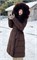 Cute Woman Пуховик-пальто с капюшоном  010-903 146266