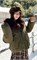 Cute Woman Куртка с меховым воротником  010-857 146269