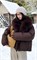 Cute Woman Куртка с меховым воротником  010-857 146271